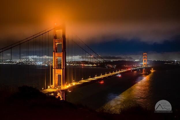 Golden Gate Night