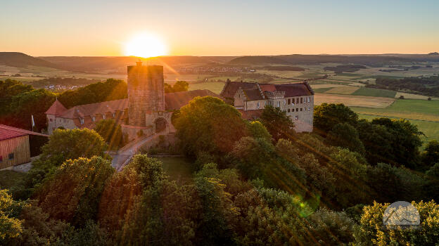 Schloss Saaleck Sunset